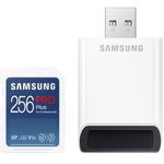 Memory card Samsung PRO Plus 2021 SDXC 256 GB Class 10 UHS-I/U3 V30 (MB-SD256KB/WW), Samsung