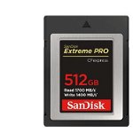 Card de memorie, SanDisk, 512GB, Card Extreme PRO, CFexpress, tip B, SDCFE, 1700MB/s R, 1400MB/s, Multicolor