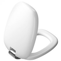 Capac WC alb mat duroplast, inchidere lenta soft close, colorat crom detasabil cu balamale metalice, fixare de sus, functie de eliberare rapida 126-001-009, Vitra Capac WC alb mat duroplast, inchidere lenta soft close, colorat crom detasabil cu balamale metalice, fixare de sus, functie de eliberare rapida 126-001-009, Vitra