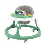 Premergator reglabil muzical cu panou interactiv si lumini Light Green, Little Mom