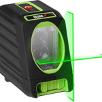 Nivela laser, linie incrucisata, verde, suport magnetic, 30 m, Dedra, Dedra
