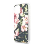 Husa iPhone 11 Pro Guess Flower Collection Albastru