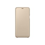 Husa Samsung Flip Wallet pt Galaxy A6+ (2018) A605 gold, Samsung