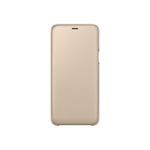 Husa Samsung Flip Wallet pt Galaxy A6+ (2018) A605 gold, Samsung