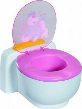Jucarie Toaleta pentru papusi Baby Born Bath Poo Poo ‎12.5 x 23.2 x 16.2 cm, Zapf