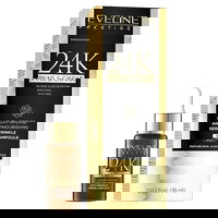 Ser pentru fata  24k Snail & Caviar - 18 ml, Eveline Cosmetics