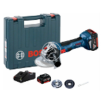 Polizor unghiular Bosch GWS 180 LI, 18 V, 125 mm, 11000 rpm + 1 acumulator Bosch GBA 18V 4.0Ah + incarcator Bosch GAL 18V-40, Bosch