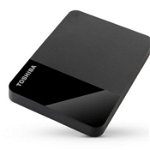Hard Disk Extern Toshiba Canvio Ready 1TB USB 3.2 Black, Toshiba