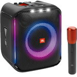 Boxa Portabila Party Box Encore 100W Bluetooth 10H Light Show IPX4 Microfon Wireless Negru, JBL