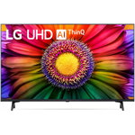 Televizor LG LED 43UR80003LJ, 108 cm, Smart, 4K Ultra HD, Telecomanda Magic Motion, Clasa G (Model 2023)