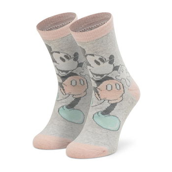 OVS Șosete Lungi pentru Copii MICKEY & FRIENDS 1336605 Light Grey/Melange