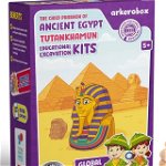 Arkerobox - Set arheologic educational si puzzle 3D, Egiptul Antic, Tutankhamon, Arkerobox
