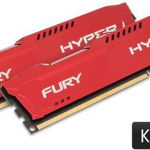 Memorie HyperX FURY Red 8GB, DDR3, 1866MHz, CL10, 1.5V, kit 2x4GB