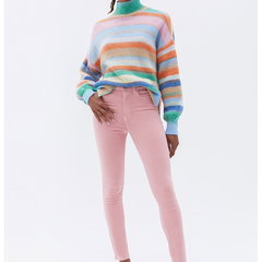 Blugi skinny cu talie inalta, OXXO