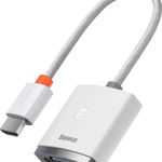 Baseus Lite Series HDMI la adaptor VGA alb (WKQX010102 )
