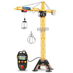 Jucarie Dickie Toys Macara Mega Crane 120 cm cu telecomanda, Dickie Toys