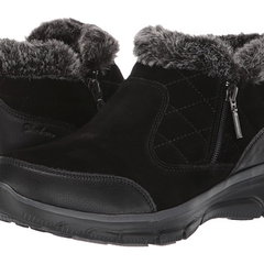 Incaltaminte Femei SKECHERS Easy Going - Girl Crush Black, SKECHERS