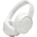 Casti Audio Over the Ear JBL Tune 750, Wireless, Bluetooth, Noise cancelling, Autonomie 15 ore, Alb