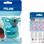 Milan Modelina Air-Dry 100g albastru deschis 9154152 MILAN, Milan