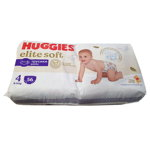  Huggies Pants Elite Soft Giga, Nr.4, 9-14kg, 56 bucati, HUGGIES