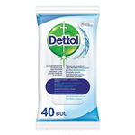 Servetele umede dezinfectante pentru suprafete multiple Dettol, 40 buc.