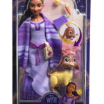 Set papusa cu accesorii - Disney Wish -Asha | Mattel, Mattel