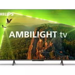 Televizor 65PUS8118/12, LED TV (164 cm (65 inches), light silver, UltraHD/4K, WLAN, Ambilight, Dolby Vision), Philips