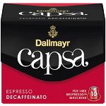 Capsule Cafea Dallmayr Capsa Espresso Decaffeinato, compatibil Nespresso, 10 capsule, 56 gr., Dallmayr
