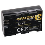 Acumulator Patona Protect LP-E6 2000mAh compatibil Canon EOS 5D Mark II III IV 7D 60D 70D 80D 6D 5D -12125, Patona