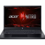 Laptop Acer Gaming Nitro V 15ANV15-51, 15.6   display with IPS (In-Plane Switching) technology, Full HD 1920 x 1080, Acer ComfyView,   LED-backlit TFT LCD, 16:9 aspect ratio, supporting 144 Hz refresh ra