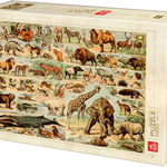 Puzzle 1000 piese - Encyclopedia: Wild Animals, DeicoGames