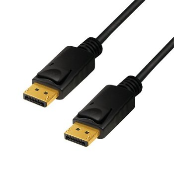Cablu LogiLink, DisplayPort - DisplayPort, Negru, LogiLink