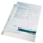 File din plastic, A4 (transparent cristal), 40 microni, 100 bucati/pachet, ESSELTE