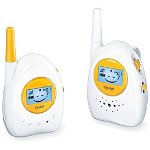 Monitor audio pentru bebelusi Beurer BY84 cu transmisie analogica