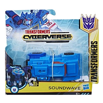 Figurina Transformers Cyberverse Step Charger Soundwave