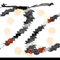 Bratara zodia rac cu rudraksha si pietre semipretioase, StoneMania Bijou