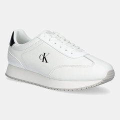 Calvin Klein Jeans Sneakers Runner Laceup Tc YM0YM01187 Alb Calvin Klein Jeans Sneakers Runner Laceup Tc YM0YM01187 Alb