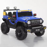 Masinuta de teren, AT PERFORMANCE®, electrica cu telecomanda si Funcția de muzică, Albastru., Atmag