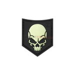 PATCH CAUCIUCAT - SOF SKULL - GLOW IN THE DARK, JTG