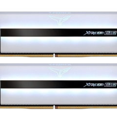 Memorie T-Force Xtreem ARGB White 16GB (2x8GB) DDR4 3600MHz CL18 1.35V Dual Channel Kit, TeamGroup