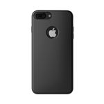 Carcasa iPhone 7 Plus Mcdodo Magnetic Black (textura fina, placuta metalica integrata)
