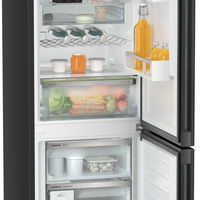Combina frigorifica LIEBHERR CNbdc 5733, Duo Cooling, 371 l, H 201.5 cm, Clasa C, dark inox