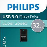 Memorie USB Philips FM32FD90B/00 USB 3.0 32GB Pico Edition Midnight Black