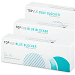 Lentile de contact zilnice TopVue Blue Blocker (90 lentile), TopVue