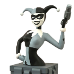 Batman: The Animated Series - Bust ”Almost Got 'Im” Harley Quinn Black & White (NYCC 2015 Exclusive), DC Comics