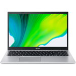 Laptop ACER Aspire 5 A515-56G, 15.6" Full HD, Intel® Core™ i5-1135G7, 8GB RAM, SSD 512GB, nVidia GeForce MX350, Fara sistem de operare, Pure Silver