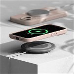 Carcasa Ringke Silicone Magnetic MagSafe compatibila cu iPhone 15 Pink, Ringke