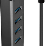 Hub Usb 3.2-C la 4 x Usb-A, Lindy L43325