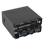 Patona Platinium Acumulator cu LCD si incarcare USB pentru Sony tip NP-F970 F960 F950 10050mAh