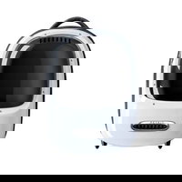 Rucsac cu hublou PETKIT Cat Travel Bag 2, Ventilare, Sistem iluminare, White, PETKIT